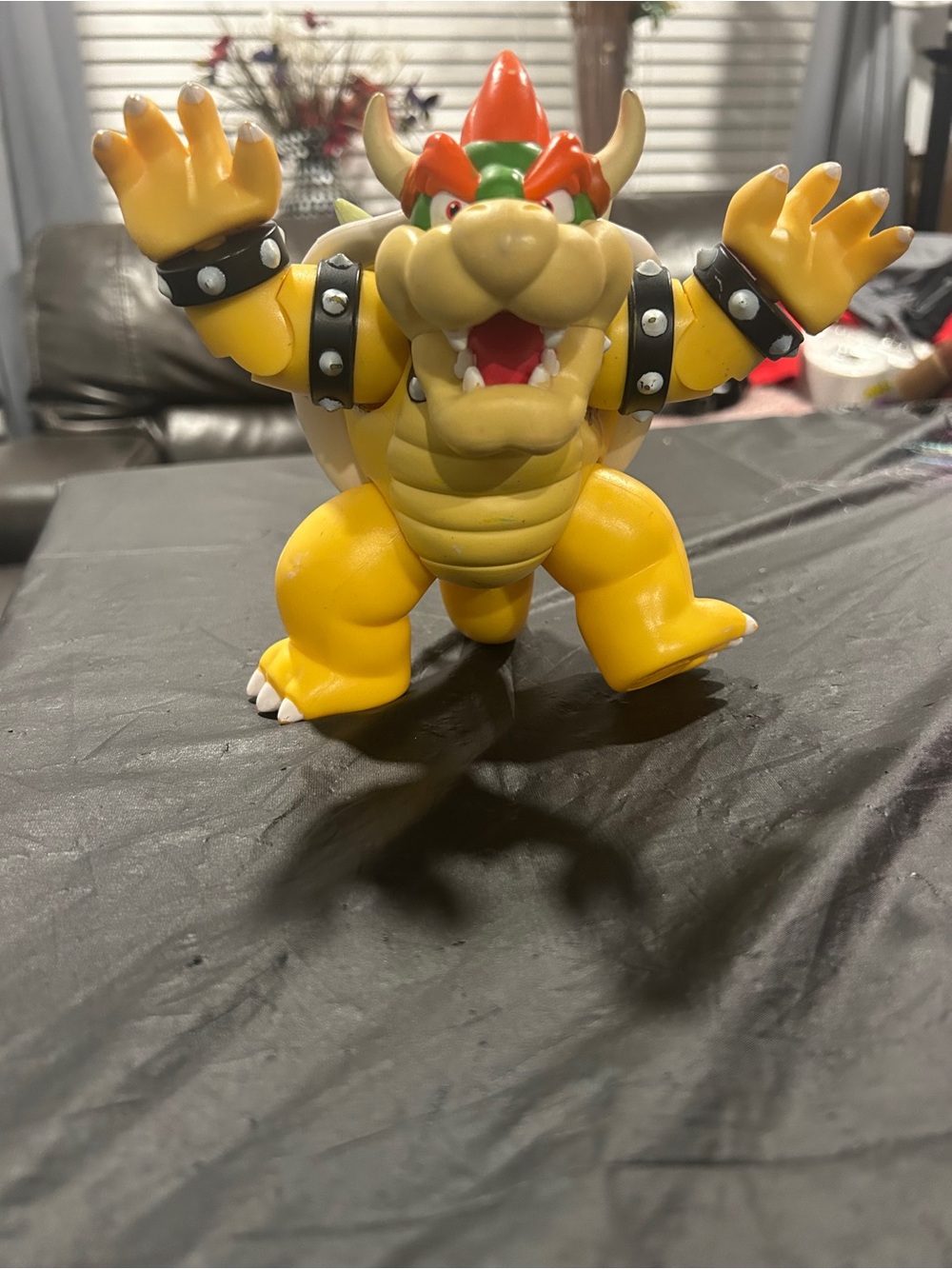 Jakks Pacific World of Nintendo Bowser 6" Action Figure 2014 Loose Mario - Picture 3 of 9